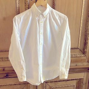 Crew Cuts Boys Y14 White Button Down